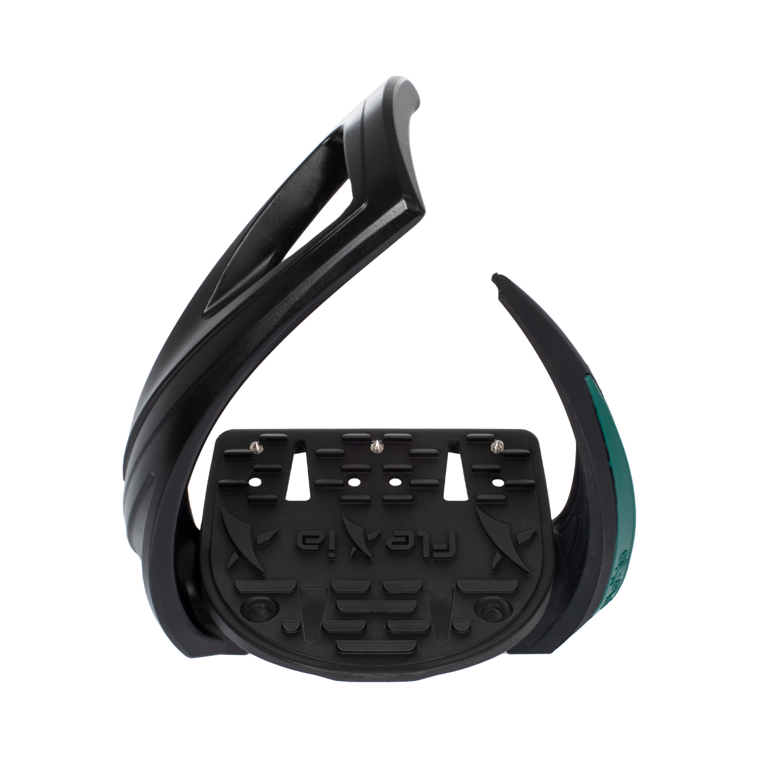 Acavallo | Steigbügel Flexia mit Silikonbogen | Hunter Green