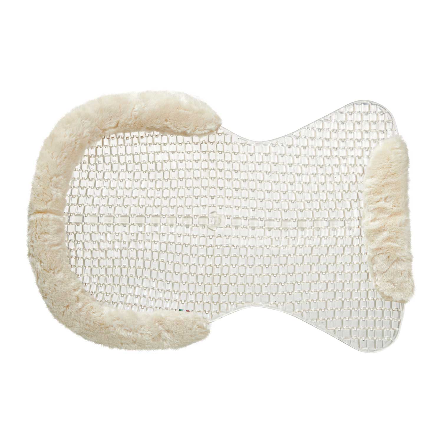 Acavallo | Respira Air Release Gel-Pad mit Ecolana-Einsätzen Natur | Gel Transparent