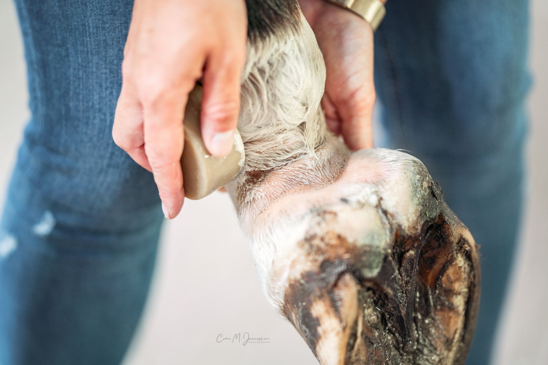 Bense & Eicke | HautFein | Natürliche Seife | Sanfte Reinigung | Jutesack - 100g